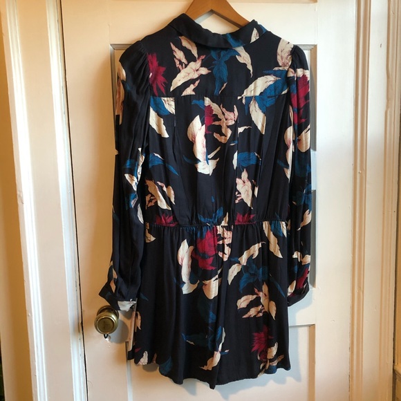 Revolve Tularosa Lola Mini Dress Tropical Floral - Picture 3 of 5